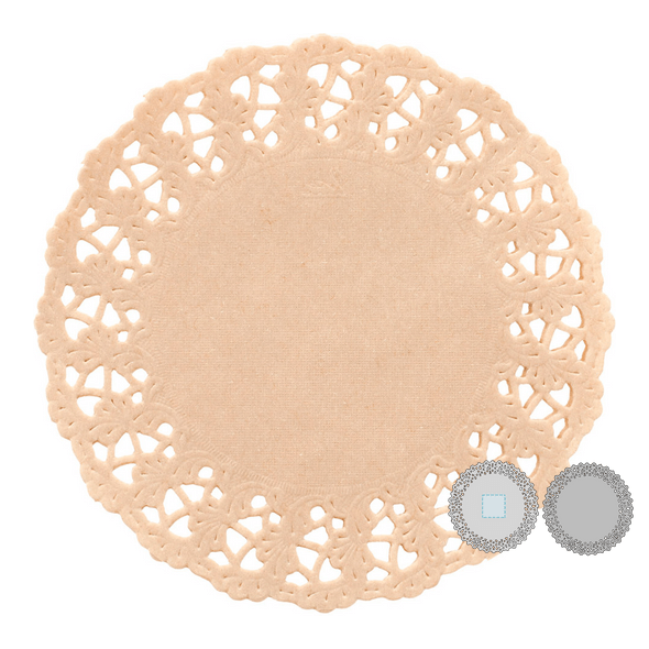 Kraft doilies Kraft doilies